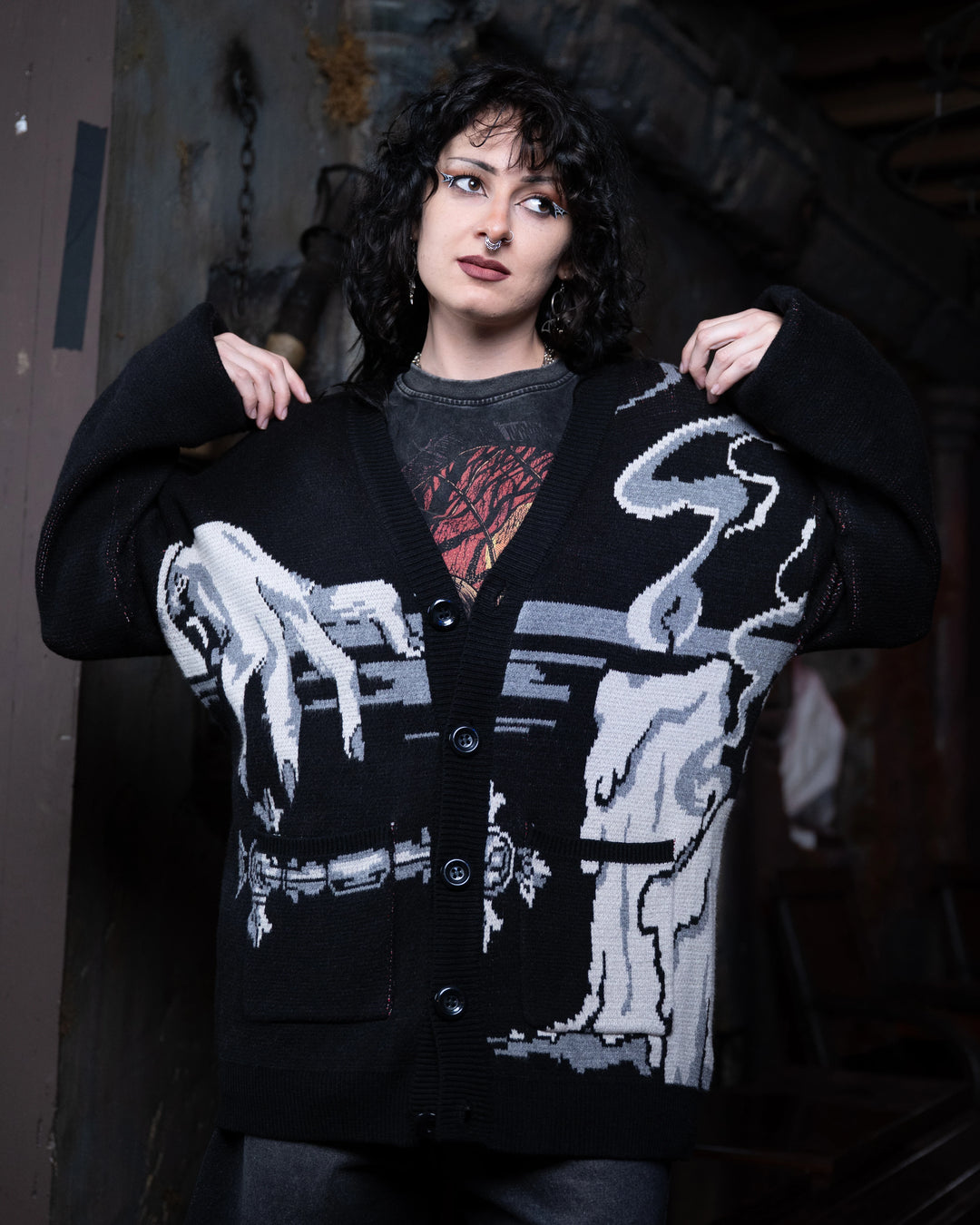 Dracula Cardigan – Steady Hands