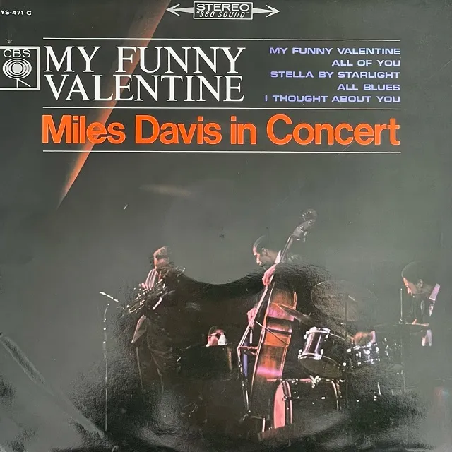 MILES DAVIS / MY FUNNY VALENTINE MILES DAVIS IN CONCERT [LP - YS