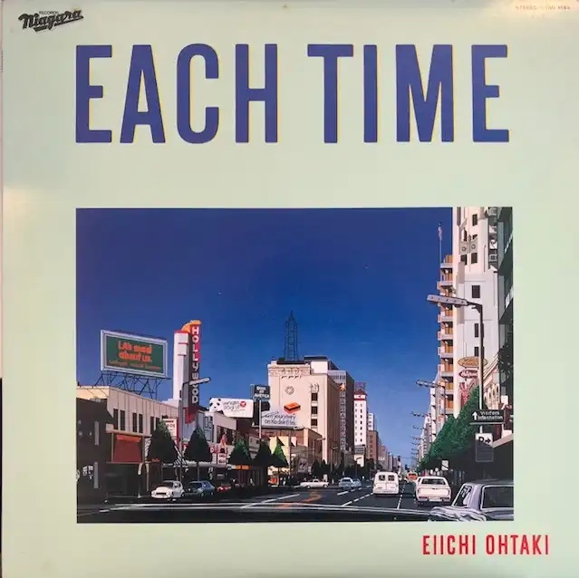 大滝詠一 (EIICHI OHTAKI) / EACH TIME [LP - 28AH 1555]：JAPANESE