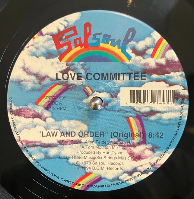 LOVE COMMITTEE / AURRA – LAW AND ORDER / A LITTLE LOVE [12inch