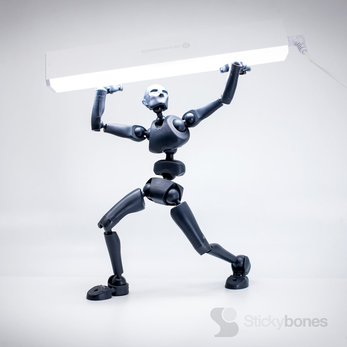 The Original Stickybones — Dark Storm or Blizzard | Poseable