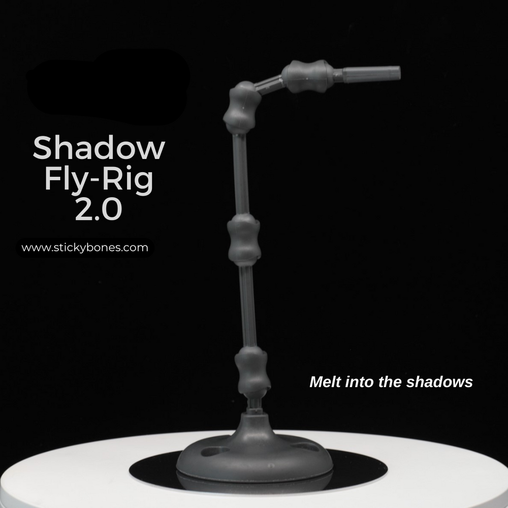 Fly-Rig 2.0 (Choose Color) | Poseable Magnetic Human Figures by