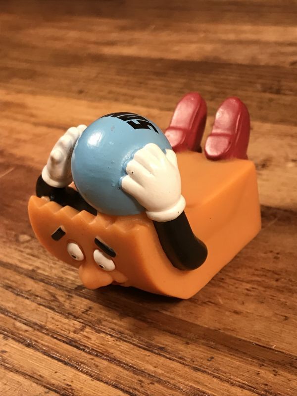 Sonic Drive-In Brown Bag Bowlers “Blue Ball On Head” Meal Toy