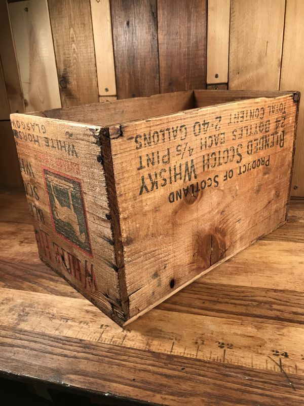 White Horse Celler Blended Scotch Whisky Wood Box スコッチ