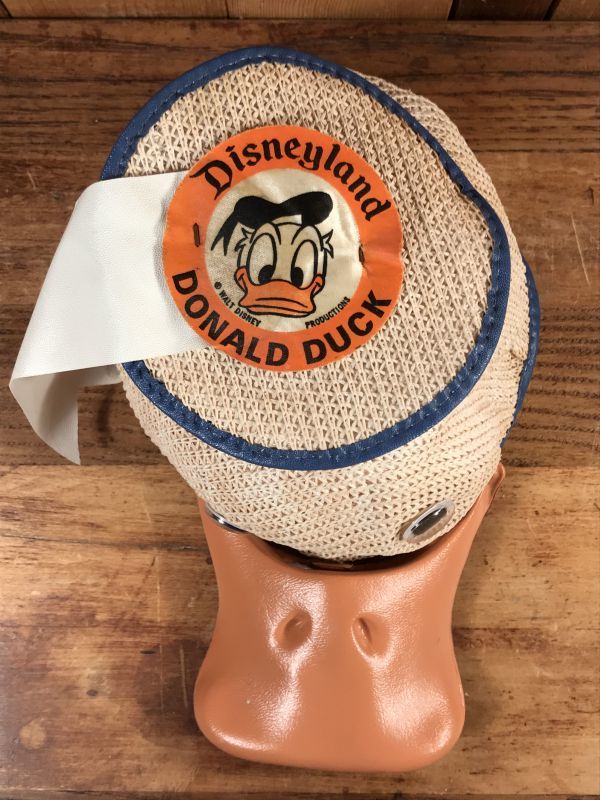 Disneyland “Donald Duck” Squeaker Hat ドナルドダック ビンテージ