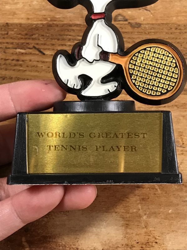 70s AVIVA スヌーピー トロフィー⁄ World's 70s AVIVA スヌーピー