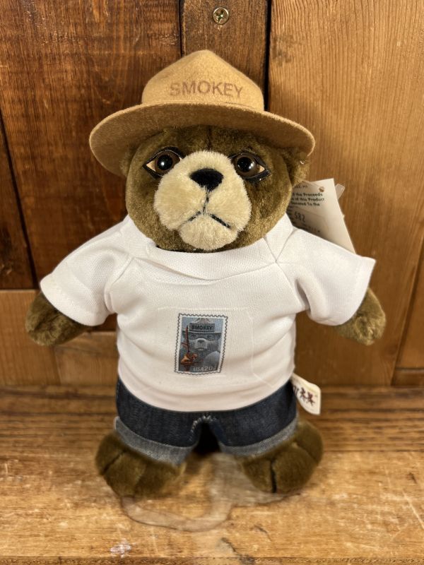 T-Shirt Smokey The Bear Plush Doll スモーキーベア ビンテージ