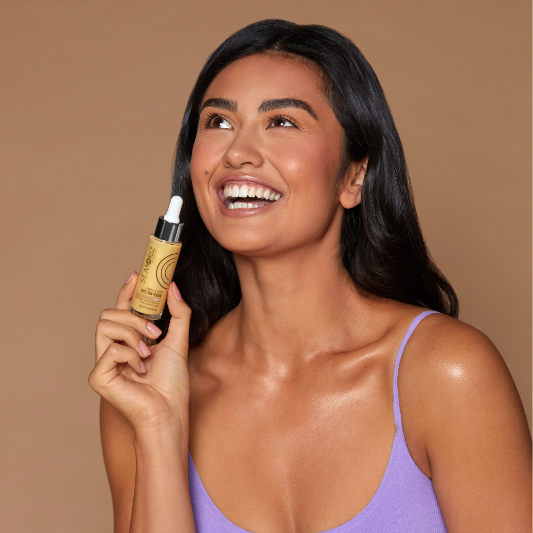 Professional Prime & Glow Face Tanning Serum, 25ml | St. Moriz