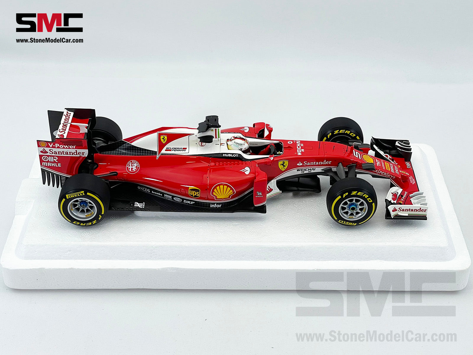 BBR 1:18 Ferrari F1 SF16-H #5 Sebastian Vettel Australia GP 2016