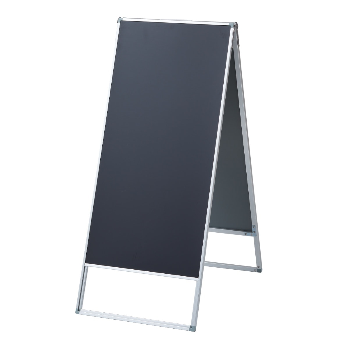アルミフレームブラックボードA型看板(両面仕様) ブラック