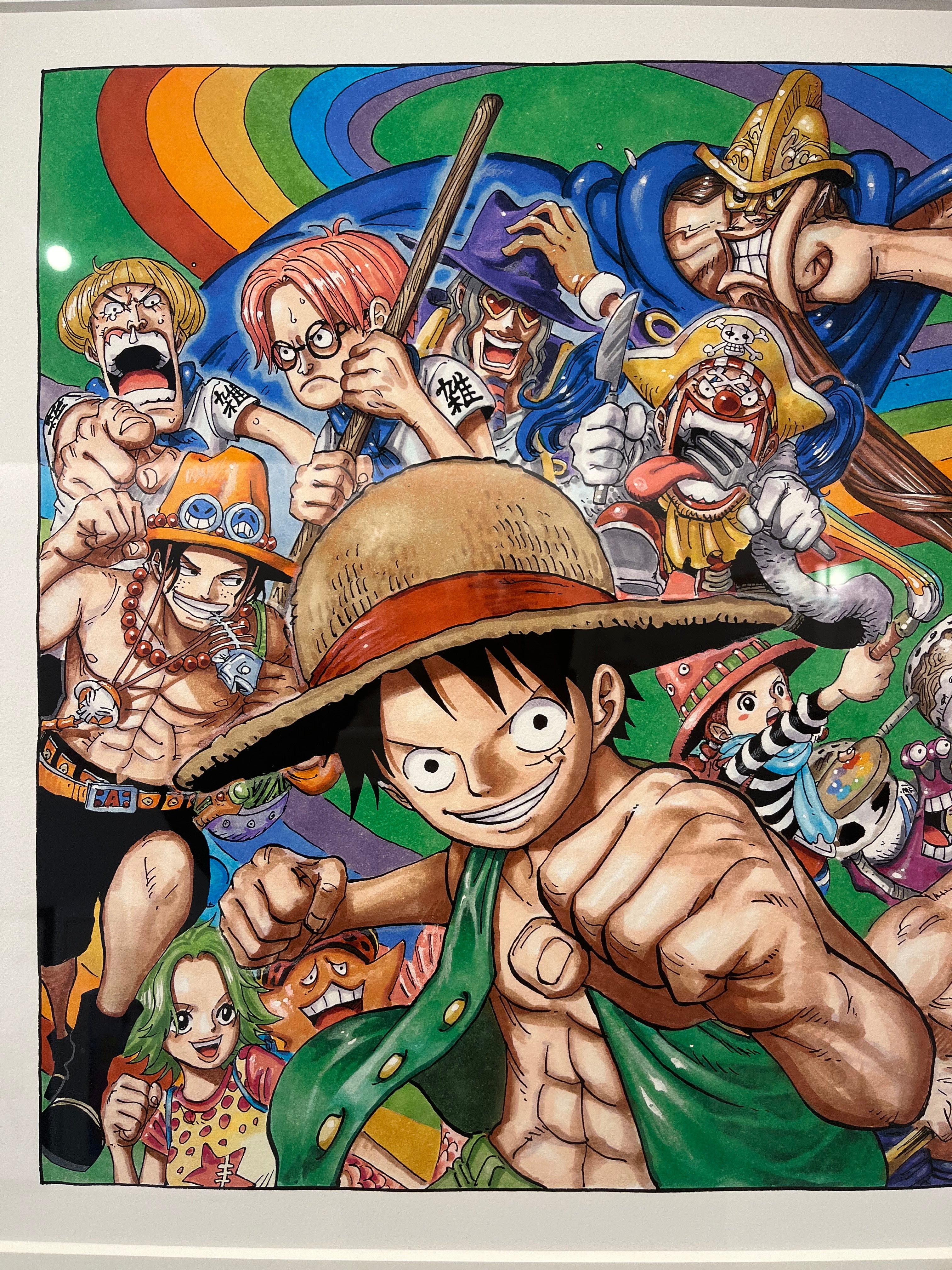One Piece Numbered Print (With NFT) – Japanime Art Gallery