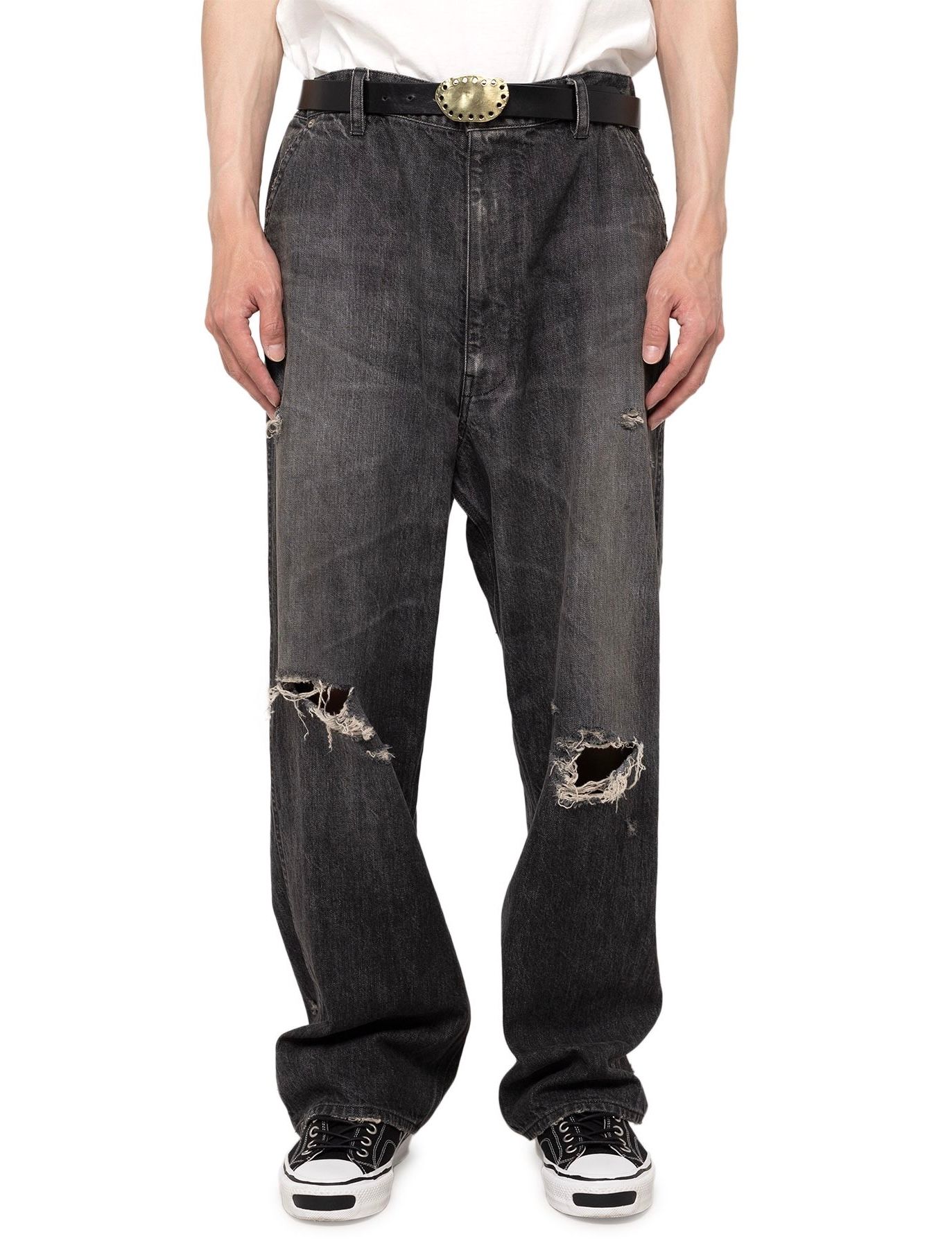 KAMIYA - 【24AW】デニム ワイド パンツ / DENIM WIDE PANTS