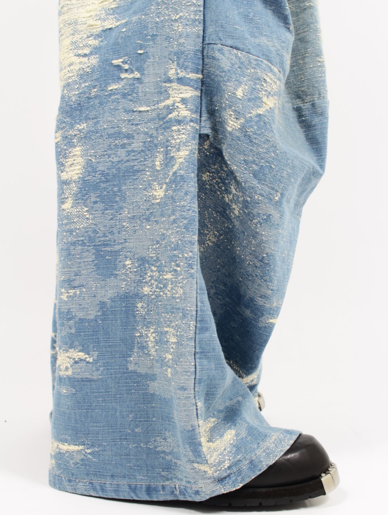 TAAKK - 【25AW】デニム デザイン トラウザーズ ワイドパンツ / DESIGN