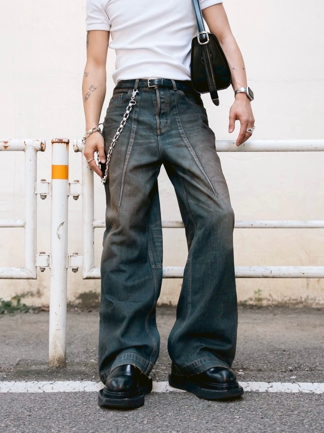 SUBLATIONS - 【先行販売】【25SS】ワイド シーム デニム バギー