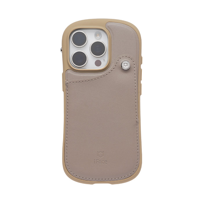 iPhone 16/16Pro/15/14/13専用]iFace First Class カードポケットケース