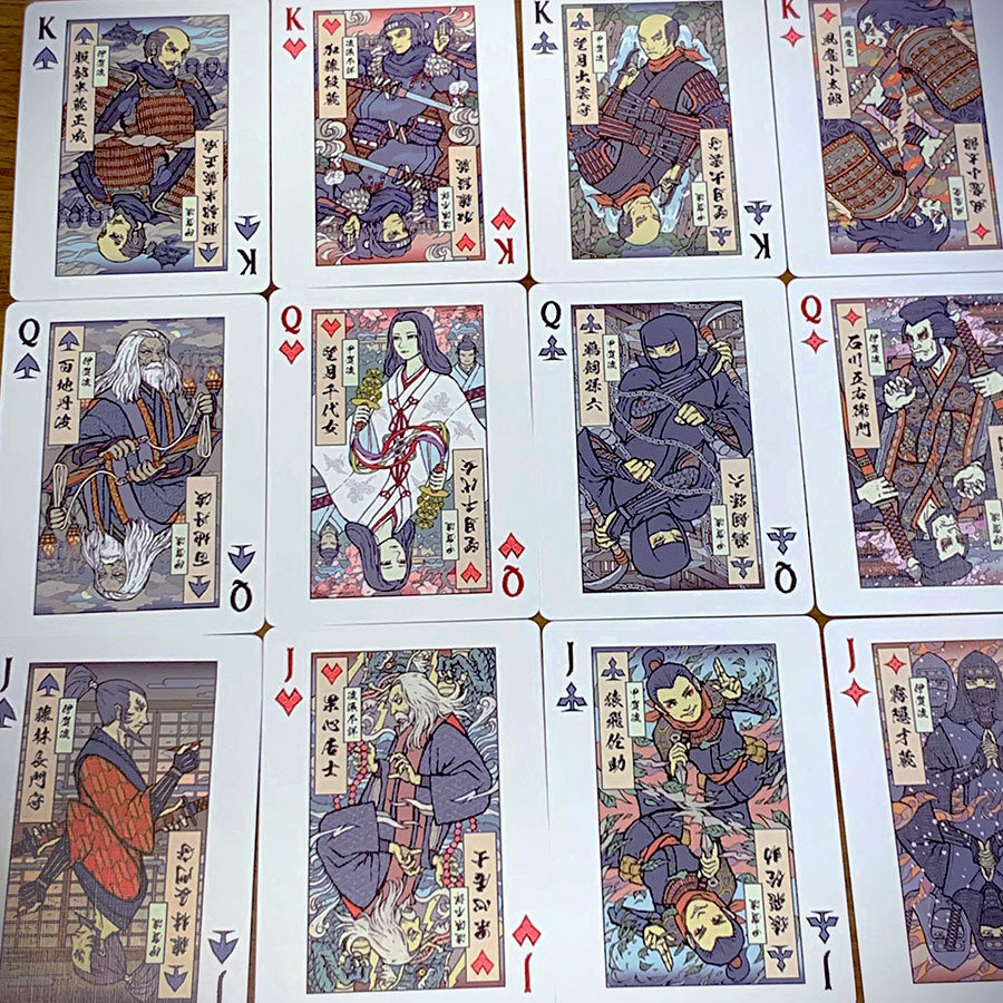 Bicycle Legendary Ninja Playing Cards by Yasuyuki Honne : マジック