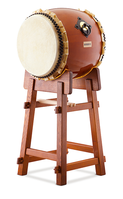 郷のひびきシリーズ長胴太鼓1尺3寸やぐら台(高)セット HS-Y130H | 鈴木
