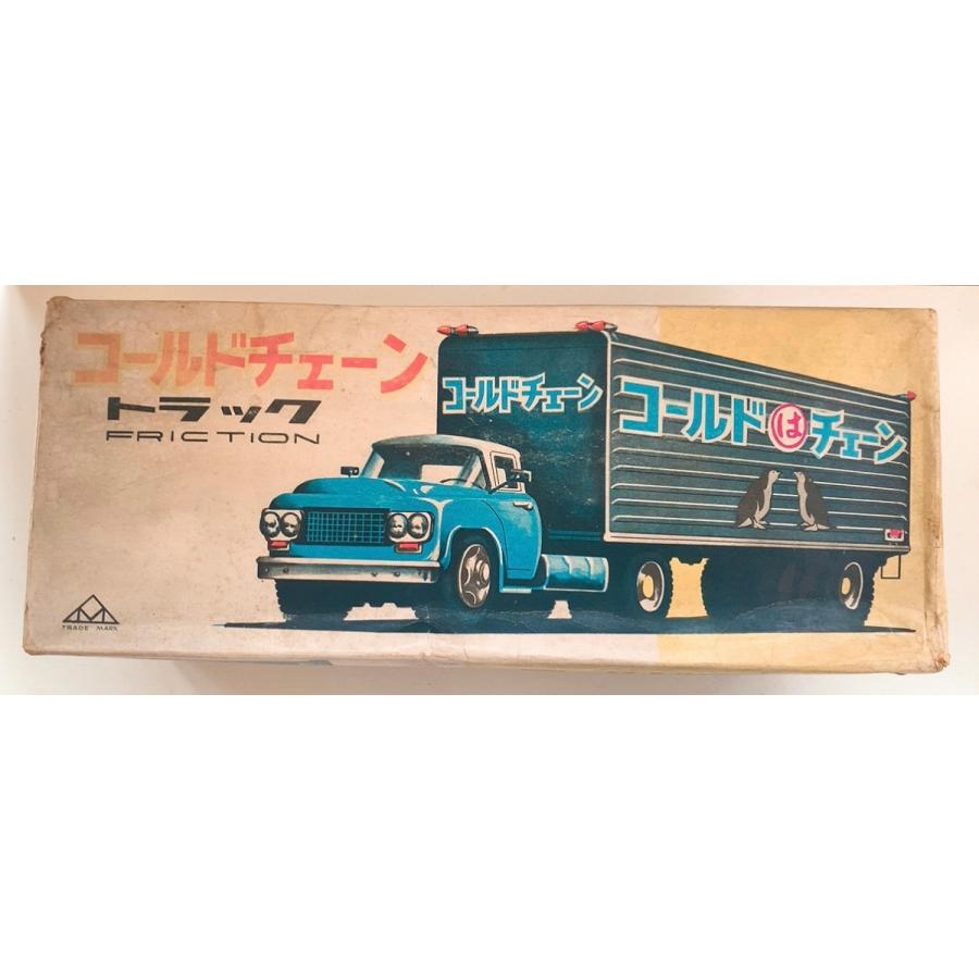 三橋 コールドチェーントラック FRICTION ブリキ 日本製 1960年代