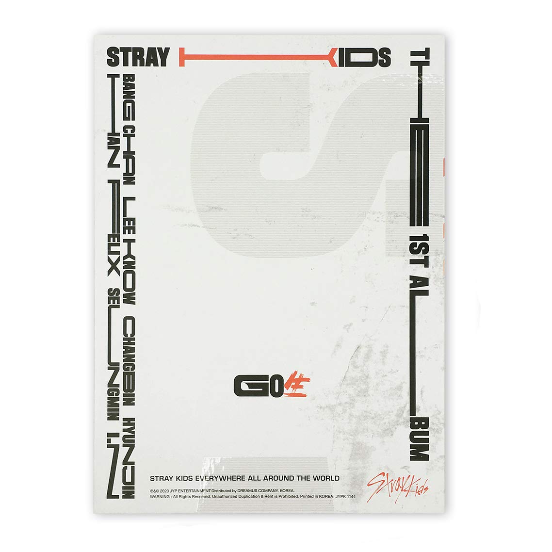 STRAY KIDS 1ST ALBUM - GO生 (STANDARD VERSION) – SubK Shop
