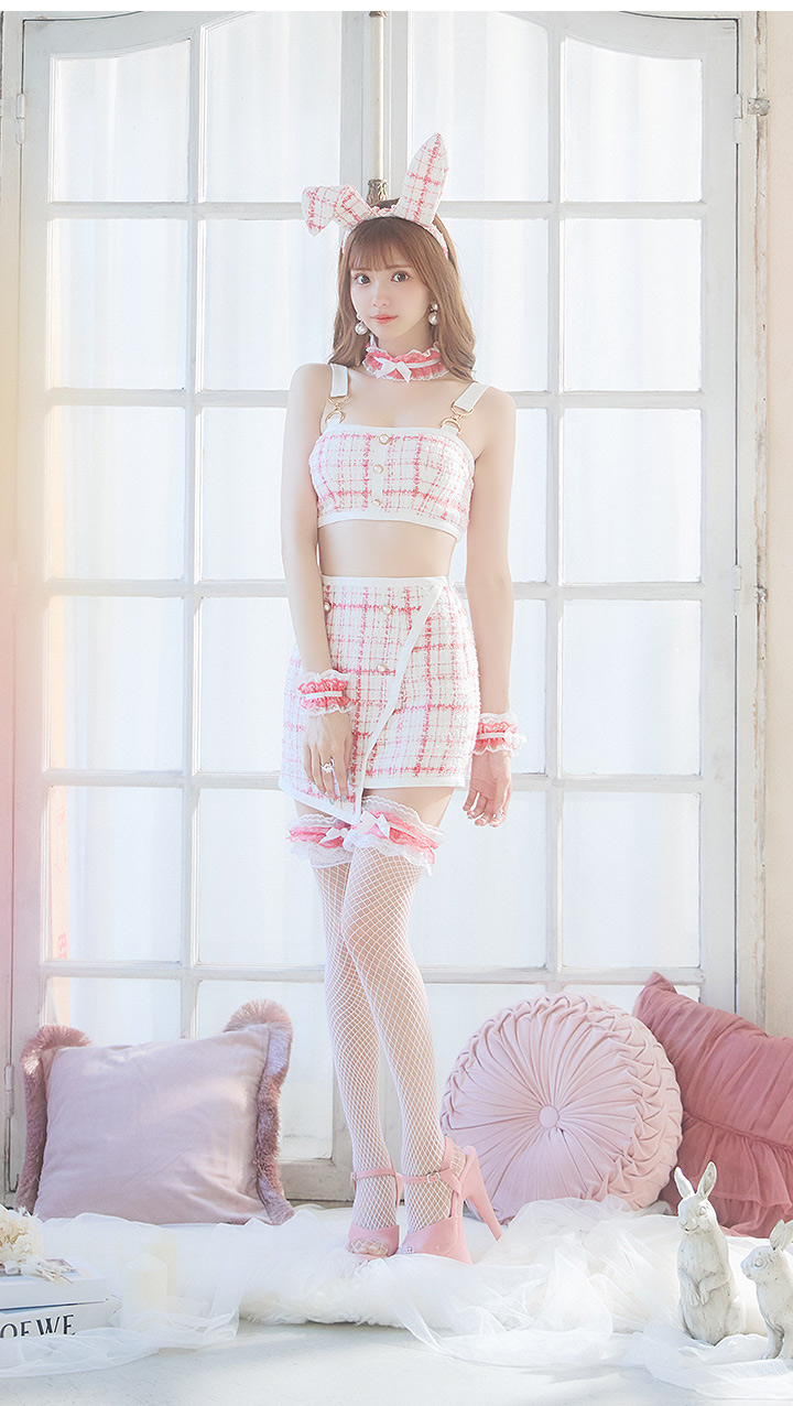 SALE!!】【即日発送】【ハロウィン】 ツイードバニーラップススカート