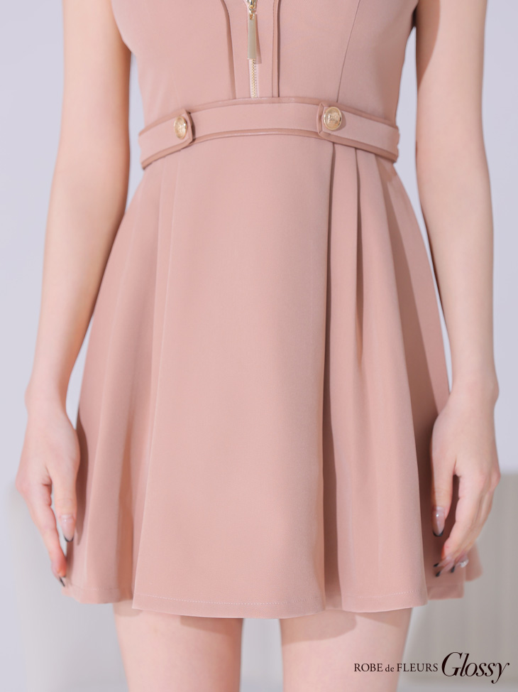 XSサイズあり【Glossy/グロッシー】ノースリーブ/ バストオープン