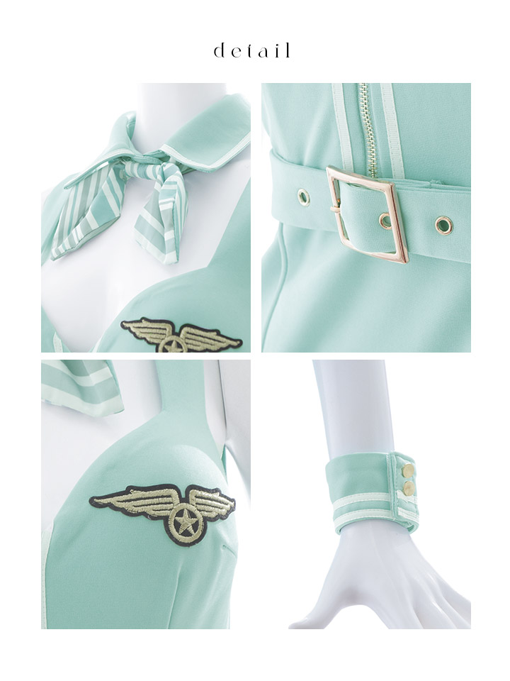 SALE!!】【即日発送！】【ハロウィン】CAコスプレセット 【コスプレ5点