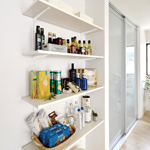 スギカウ / 可動棚板セット Bタイプ 4段 D300 KTB4D3-W-LW-A