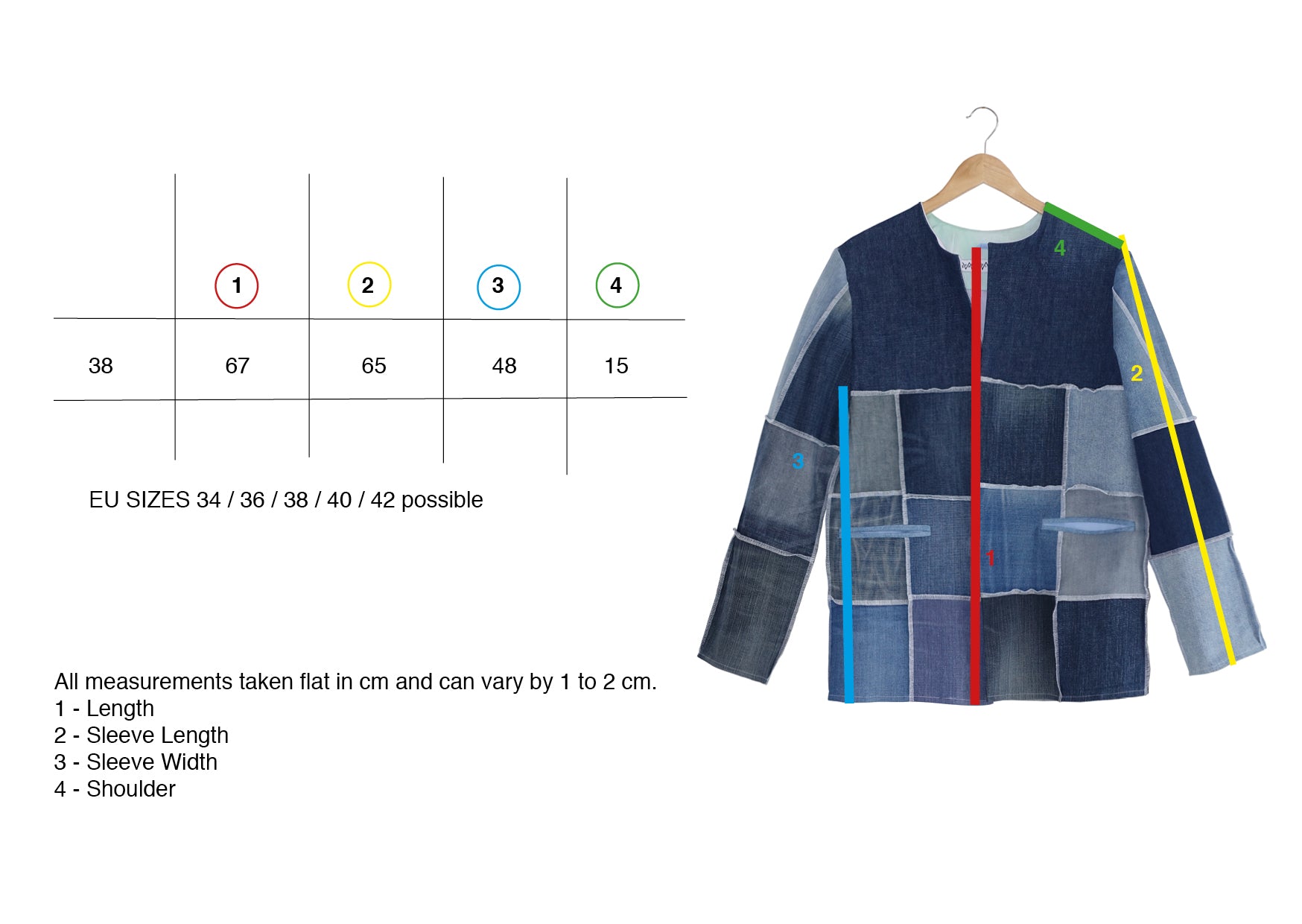 デザイナーズ・パッチワークジャケット / PATCH JACKET