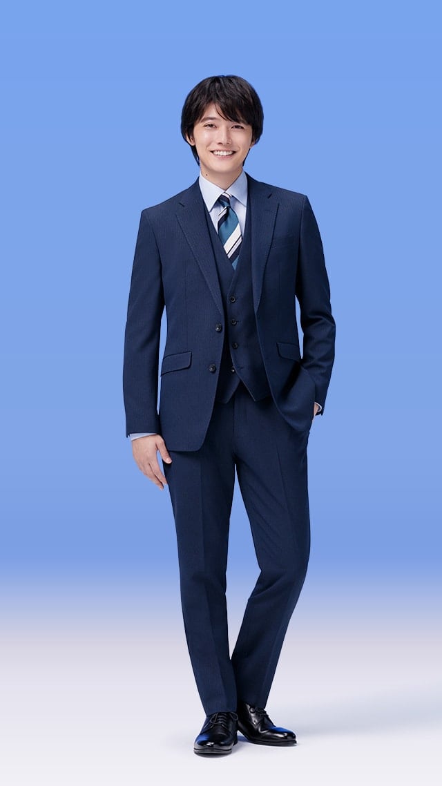 1st SUIT スーツセレクト × 櫻井海音 | SUIT SELECT