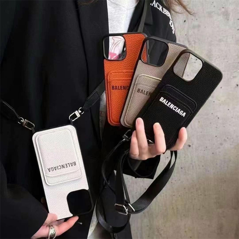 バレンシアガ 携帯 ケース balenciaga スマホ ショルダー iphone
