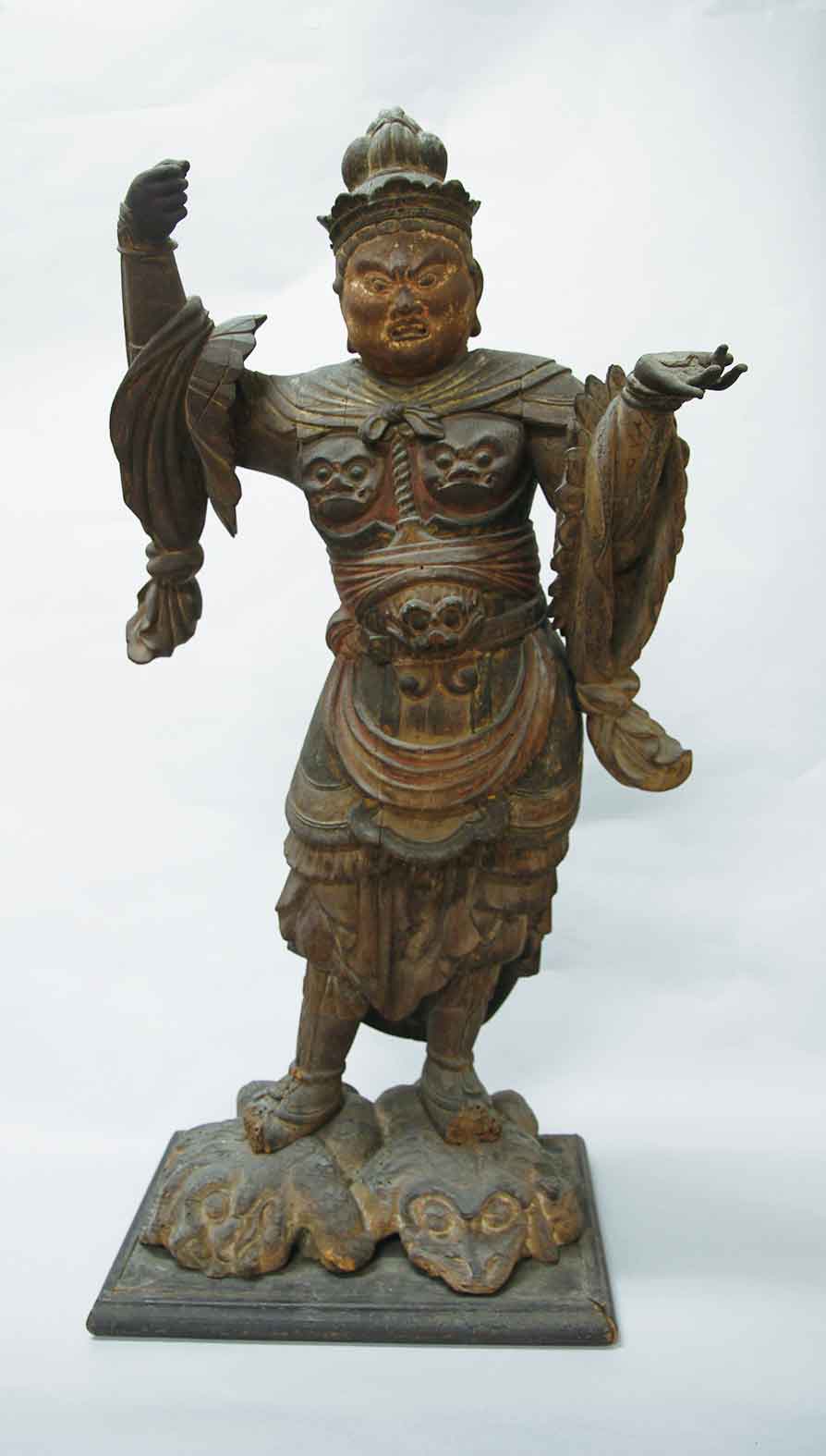 木造毘沙門天立像 （泉屋博古館）