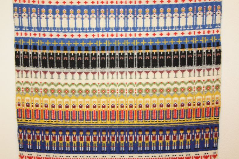 北欧ヴィンテージ スウェーデン製 ハンドメイド タペストリー