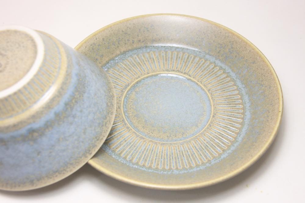 デンマーク Knabstrup ナブストラップ社製 ティーカップ&ソーサー