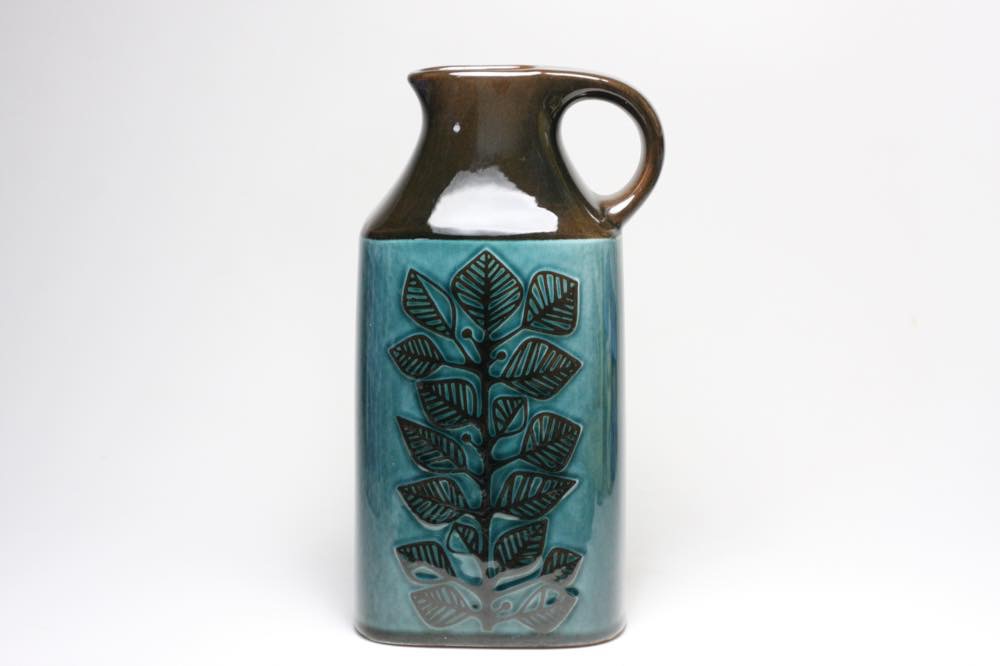 Rorstrand /ロールストランド/フラワーベース /リーフ柄