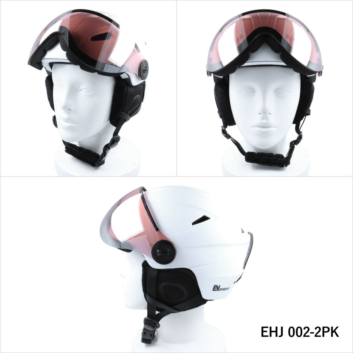 キッズ ジュニア バイザー付き ヘルメット スキー スノーボード スノボ