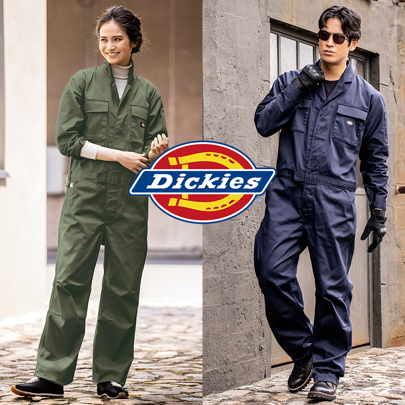 つなぎの通販 長袖つなぎ服 ディッキーズDickies d-766【サンワーク本店】