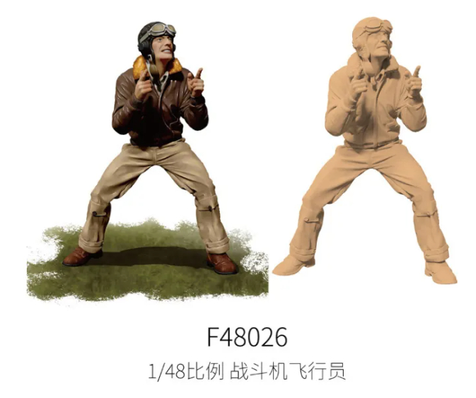 US Navy / USMC Fighter Pilot WWII for Carrier-based Aircrafts