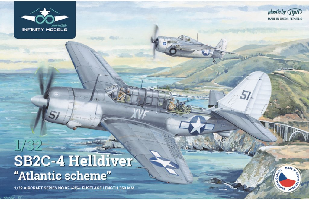 Curtiss SB2C-4 Helldiver - 'Atlantic Scheme' Infinity Models 3202