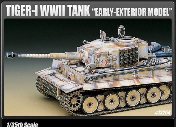 Tiger 1 Early Version (ext) Academy 13264