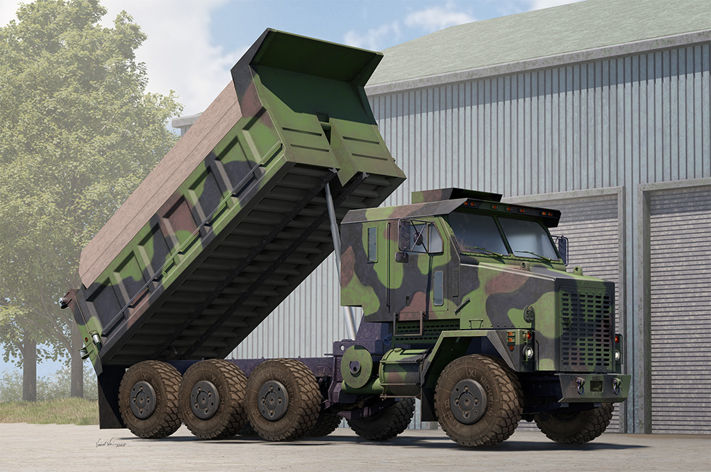 M1070 Dump Truck Hobby Boss 85526