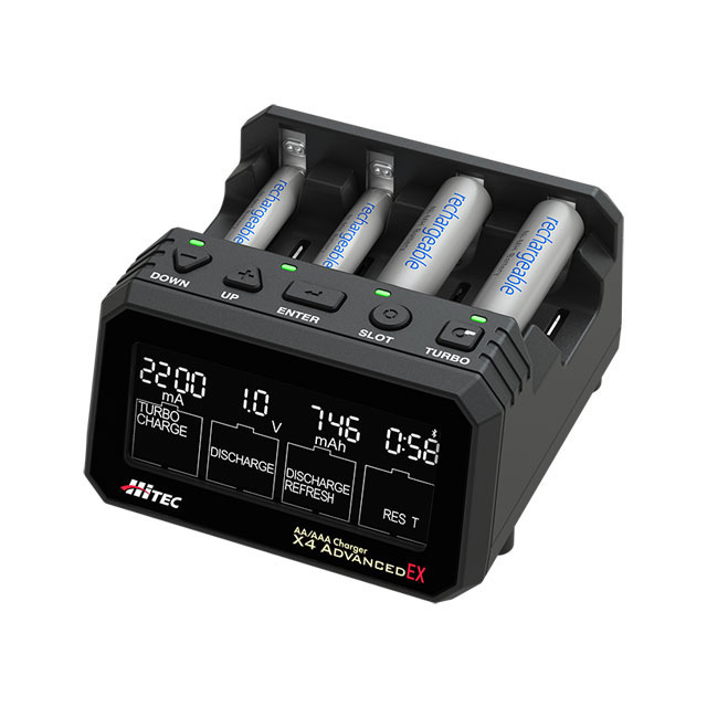 限定特価】X4 Advanced EX(AA/AAA充電器) [44308-B+] - スーパーラジコン