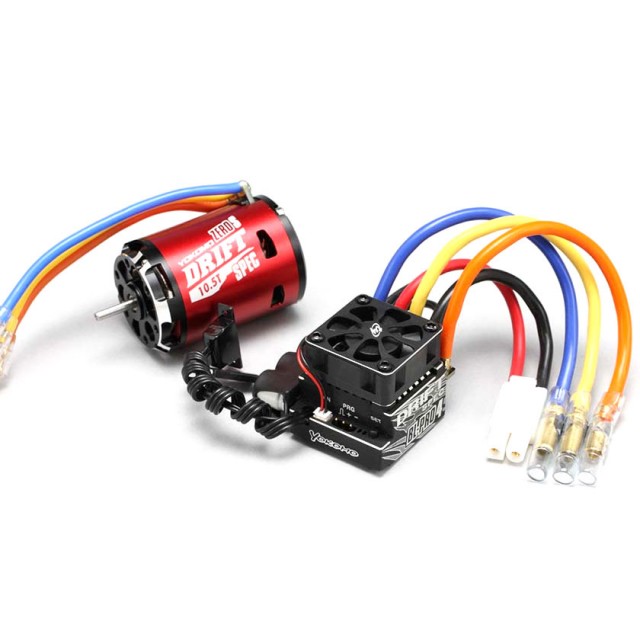 新品】ヨコモ BL-PRO4ドリフトスペックESC、10.5Tモーターセット 新品