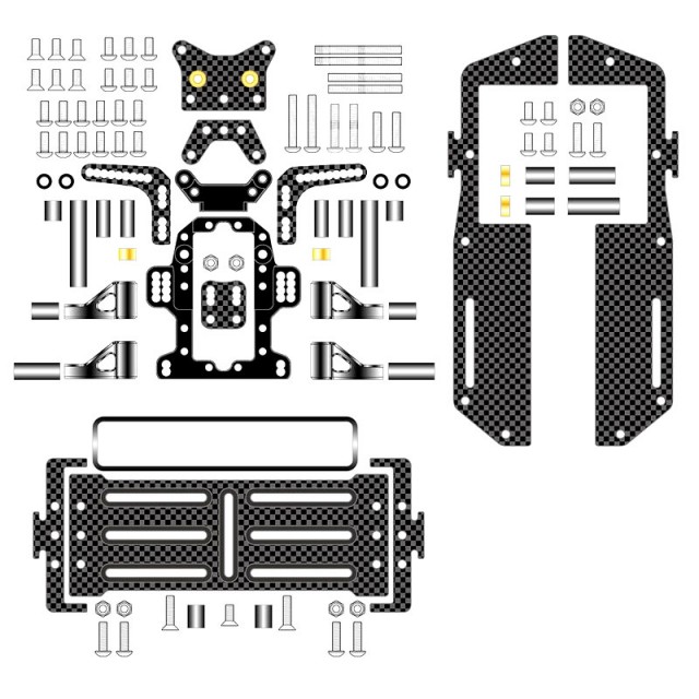BT-01 FR-CONCEPT ドリフトコンバージョンキット(バッテリーホルダー付