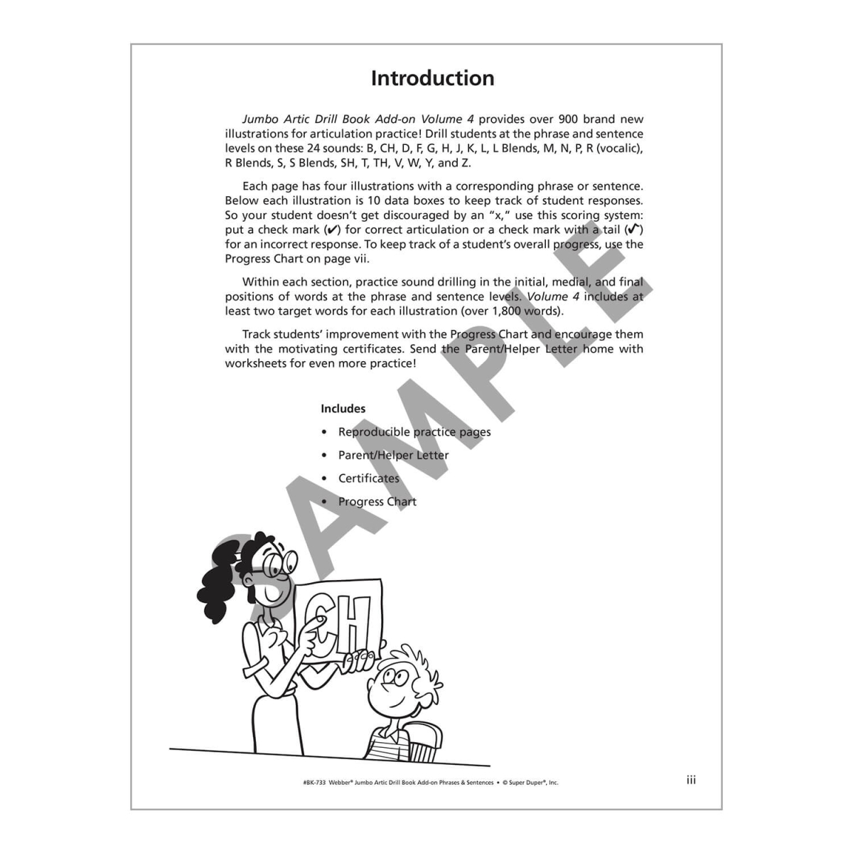 Webber Jumbo Artic Drill Book Add-on