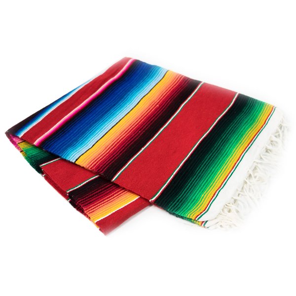 Serape red | mexican blanket | Superskull