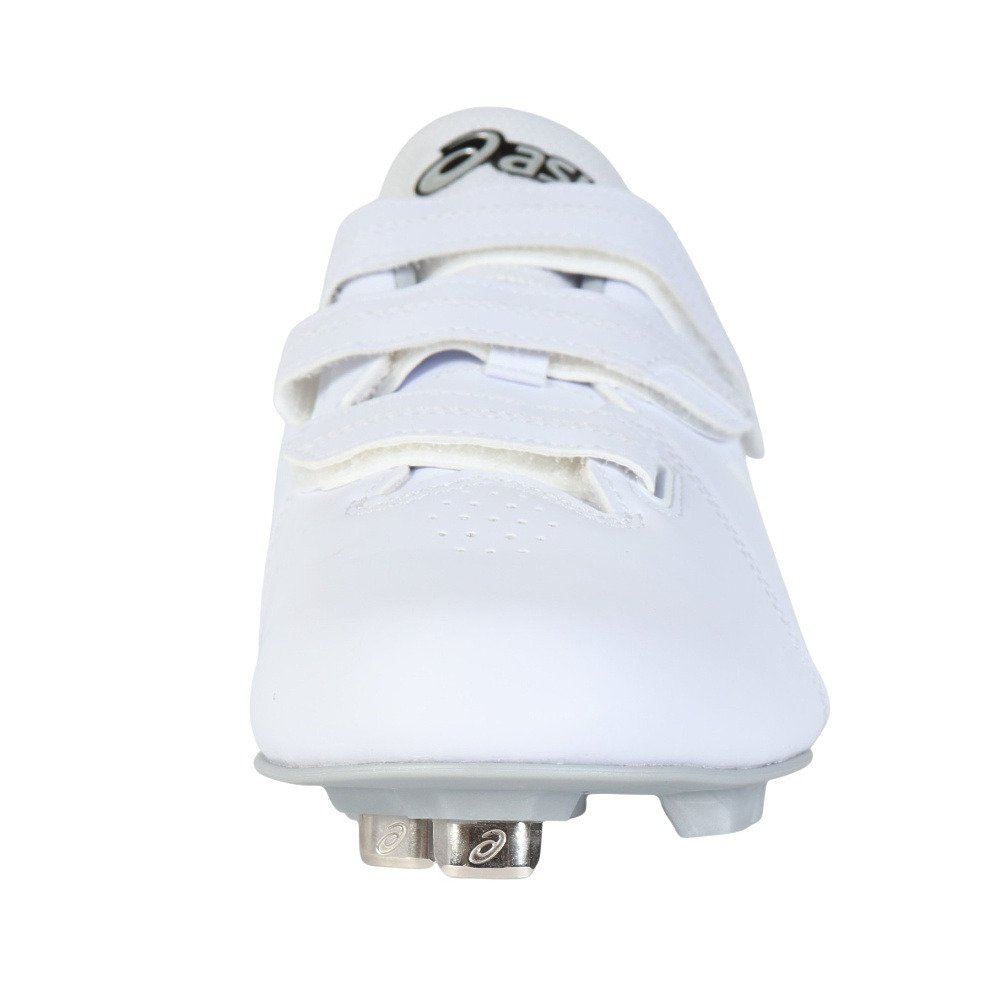 asics NEOCONNECT MG ホワイト スパイクシューズ ベルクロ asics