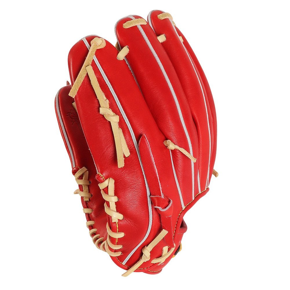 ミズノプロ 硬式グローブ 右投げ用 赤 ミズノプロ 硬式グローブ 右投げ