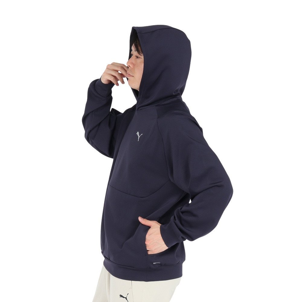 プーマ（PUMA）（メンズ）TECH スウェットフーディー 632959 16 NVY