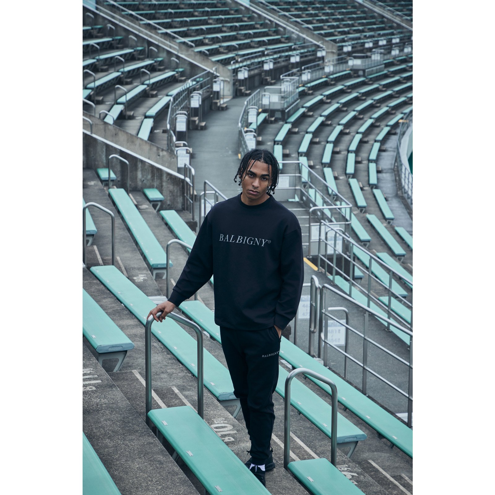 デュアリグ（DUARIG）（メンズ）ダンボールニットスウェット ロング