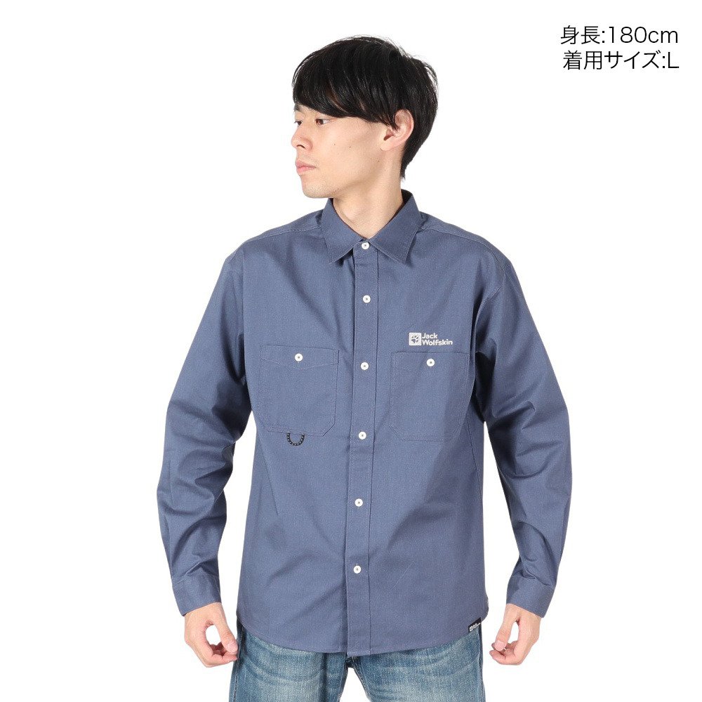 ジャックウルフスキン（JackWolfskin）（メンズ）ポー シャンブレー